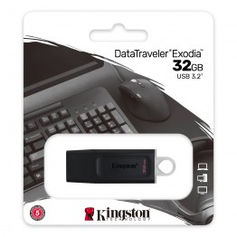 Stick memorie Kingston DataTraveler Exodia, 32 GB, USB 3.2